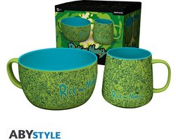 Rick and Morty Ontbijt Set (Mok & Kom)