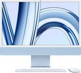 Apple iMac 24-inch (2023) - M3 8‑core CPU chip - 8‑core GPU - 256GB SSD - Blauw - QWERTY