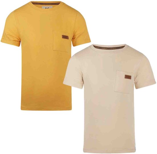 Koko Noko - 2pack - T-shirt - Warm yellow - Maat 92