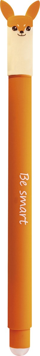 Eberhard Faber gelpen - Animal Erase-It - Vos - schrijfkleur blauw - uitwisbare pen - EF-582105