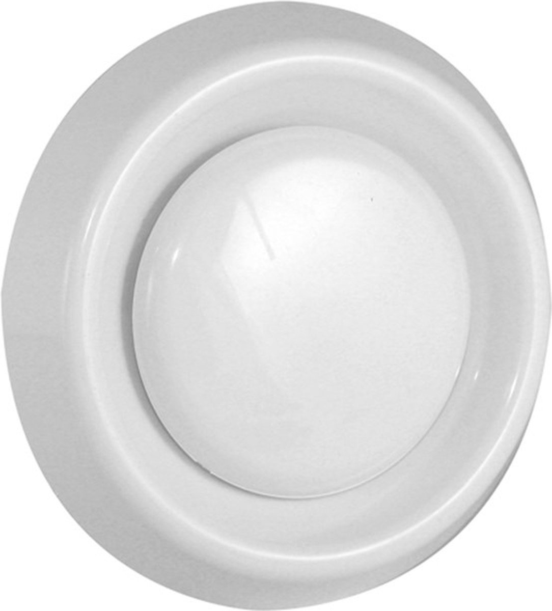 Nedco BV DAV afzuigventiel met klemmen ø 150mm PP, kunststof wit