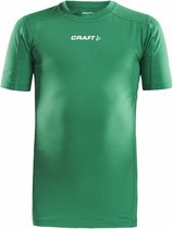 Craft Pro Control Compression Tee Jr 1906859 - Team Green - 122/128