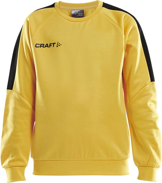 Craft Progress R-Neck Sweater Jr 1906982 - Suède Yellow/ Noir - 146/152