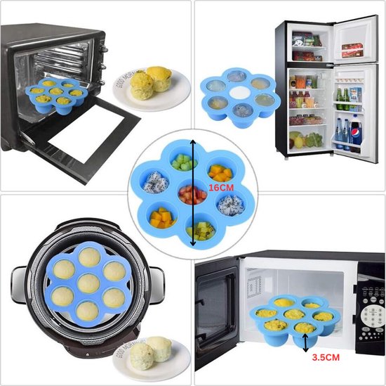 Accessoires de vêtements pour bébé pour Airfryer Double Panier, 7 pièces compatibles pour Ninja Foodi AF300EU AF400EU, Princess 182074 8L, adapté pour Air double panier 7,6-9,6L