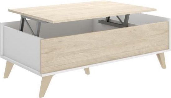 Kast Meubel Square Ladekast SINDI - Eiken 100cm Scandinavische stijl Commode Dressoir Kast Meubel Square Ladekast SINDI - Eiken 100cm Scandinavische stijl Commode Dressoir