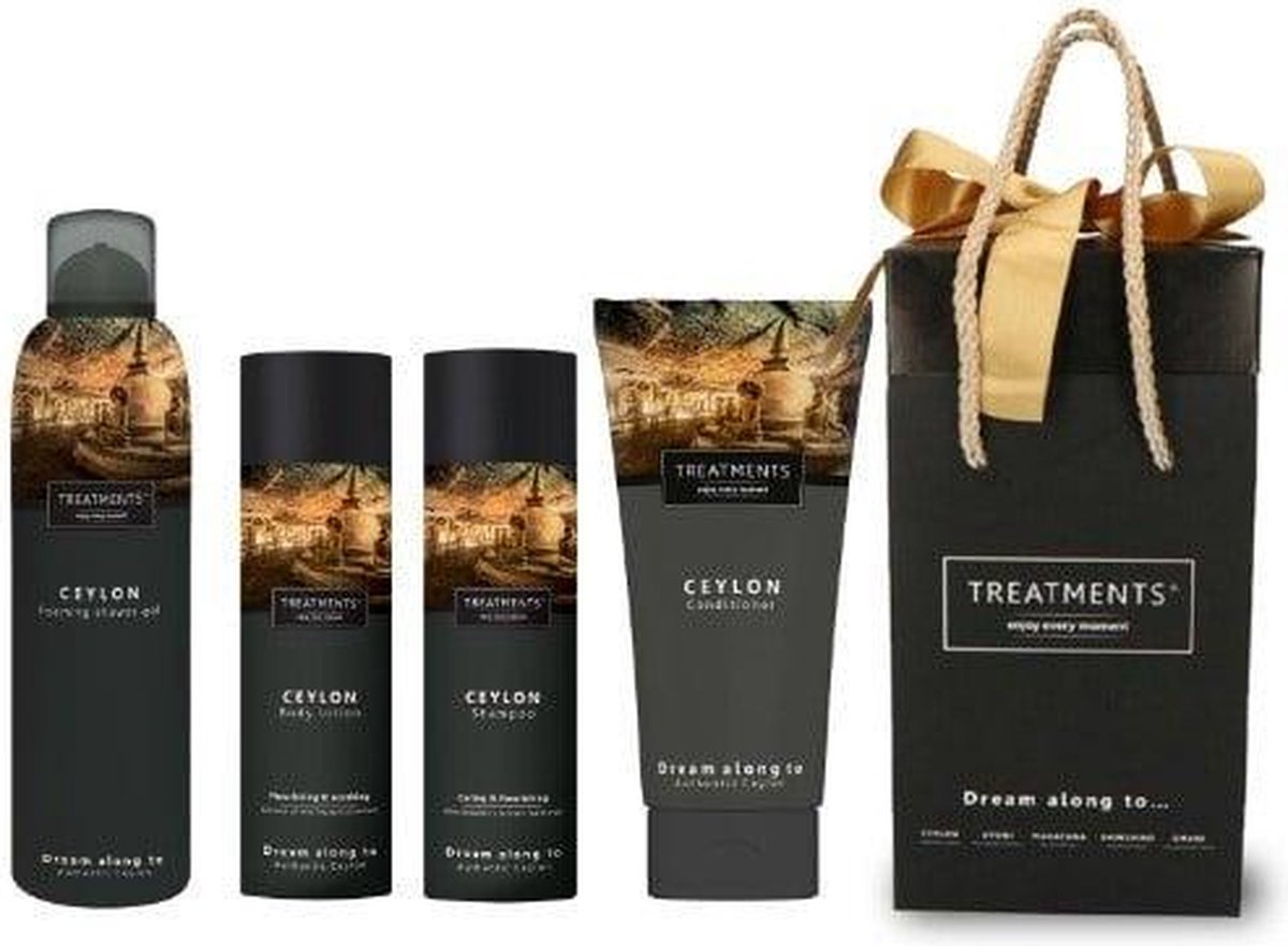Goedkoopste Treatments® - GBCH&B101 - Giftbox Hair & Body - Ceylon