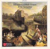 Trios for 2 violins and basso continuo - Johann Gottlieb Graun - Les Amis de Philippe