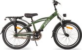 AMIGO Roady Vélo Enfant - Vélo Garçon 20 pouces - Convient de 6 à 8 ans - Avec Frein à Rétropédalage - Vert