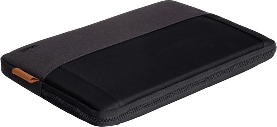 Trust Lisboa - Laptophoes - Laptop sleeve - 13.3 inch - Gerecycled materiaal - Zwart