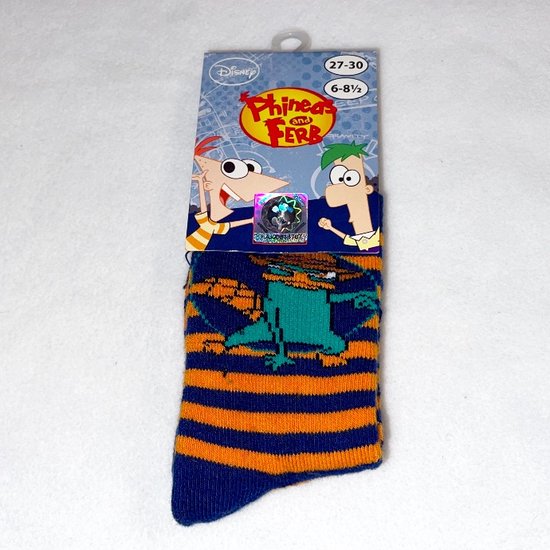 Phineas and Ferb sokken antislip-Maat 27-30