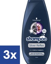 Schwarzkopf Shampooing Reflex Argent - 3 x 250 ml