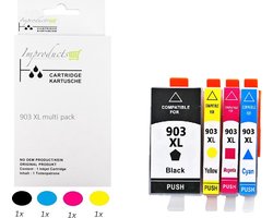 Improducts® Inkt cartridges - Alternatief Hp 903 L / XL 903XL serie multi pack