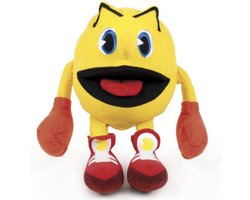 Pac-Man Figuur Pluche Knuffel 35 cm (Pacman) {Speelgoed Knuffeldier Knuffelpop voor kinderen jongens meisjes | Pacman, Pac man, Arcade}
