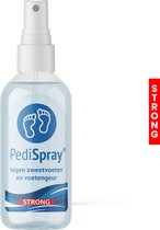 PediSpray® Strong - Voetspray Tegen Zweetvoeten - Middel tegen Stinkvoeten - Putjeszolen - Pedifris - Pedifresh - Voet deodorant - anti transpirant - anti perspirant - voetengeur - voetdeodorant - geurvreter - schoen deodorant - Pedicare