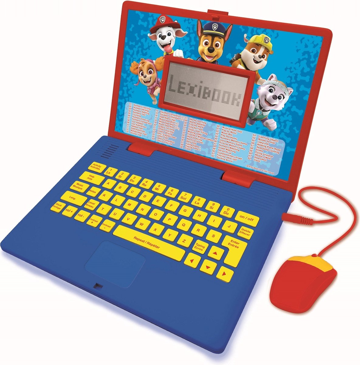 Ordinateur portable éducatif bilingue La Pat Patrouille (FR/EN)