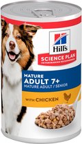 Hill's Science Plan Mature Adult Natvoer Hond met Kip 12x370g