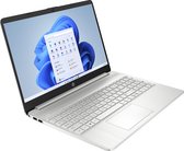 Laptop 15s-fq0016nd, Windows 11 Home in S-modus, 15.6", Intel® Celeron®, 4GB RAM, 128GB SSD, FHD, Natuurlijk zilver