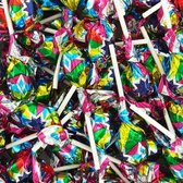 Mijn Snoepgoed - Cola Fun Pop Disco Lollies - Circa 150 Stuks - Lolly - Cola Knotsen - Lollie - Bulk verpakking - Silo - Leuk voor Traktaties