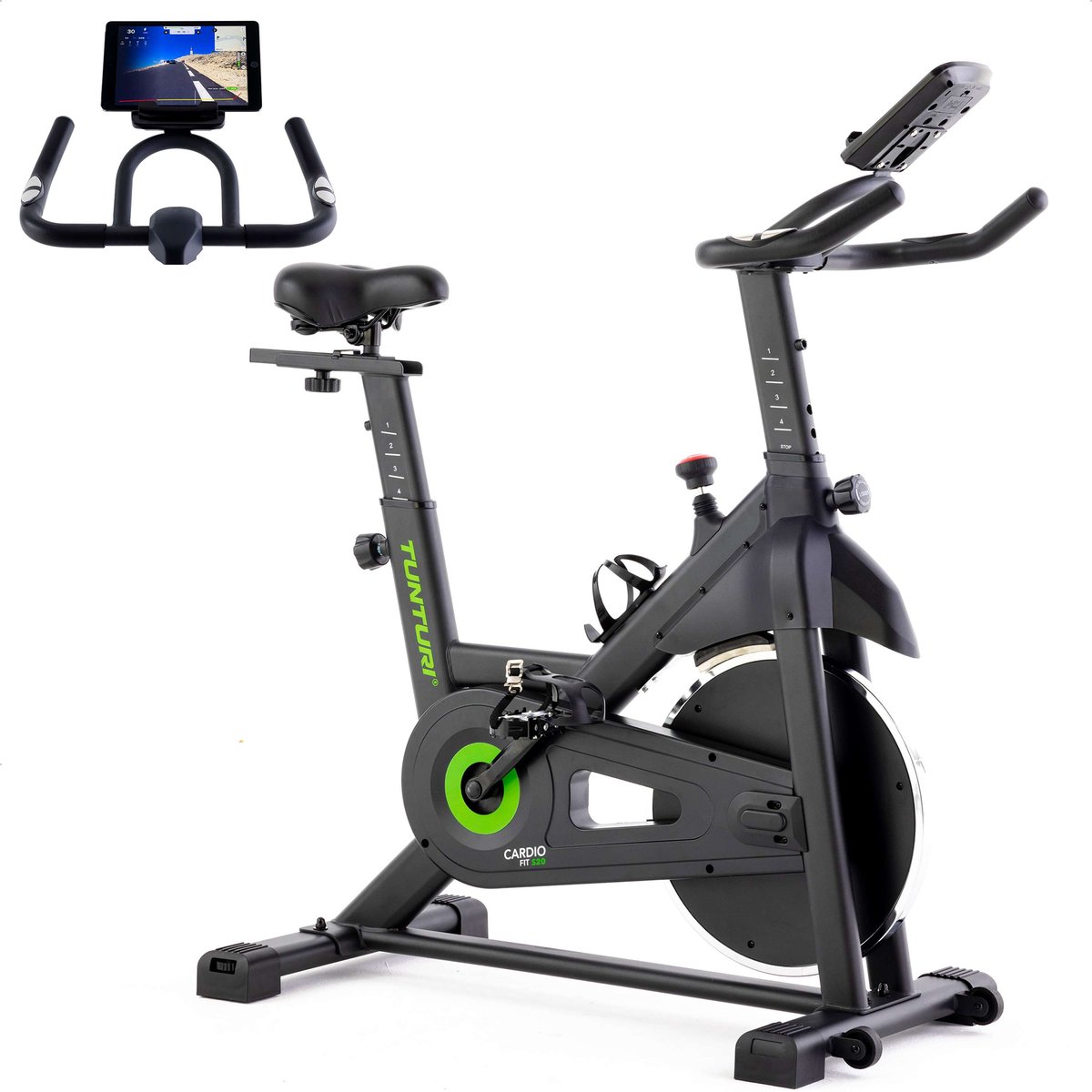 Velo Tunturi Cardio Fit S20 Sprinter Velo Fitness Velo d appartement Entree. bol
