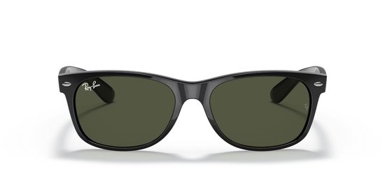 Ray-Ban RB2132 901L Heren Zonnebril - Zwart/Groen van Ray-Ban — afbeelding 4