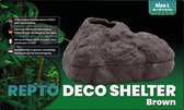 Repto Deco Shelter Brown - Reptielen schuilplaats