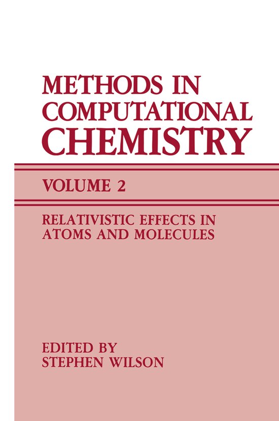 Comp Chem Methods Methods in Computational Chemistry | 9781461280446 | Boeken | bol