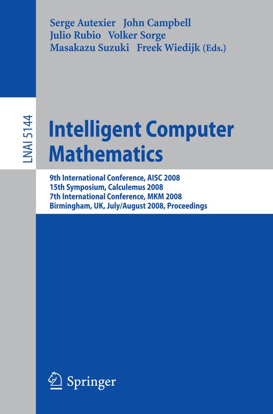 Intelligent Computer Mathematics - cover