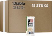Diablo | No Added Sugar | White Chocolate | 15 Stuks | 15 x 75 gram
