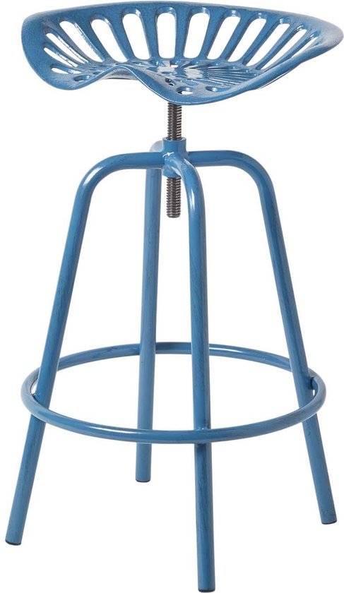 KESSER® Bartafel - Bistrotafel - Verstelbaar - 70-110cm - Zilver