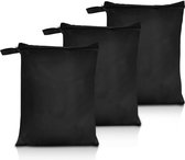 3 pièces Wetbags grand sac à linge pour jardin d'enfants, 40 x 50 cm, sac à linge, linge sale, sac humide, bébé imperméable, sac humide équipement de natation, sacs à linge, sac en tissu, sac à linge linge sale