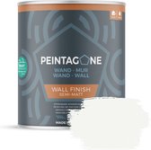 Peintagone - Wall Finish Semi-Mat - 4 liter - RAL 9010