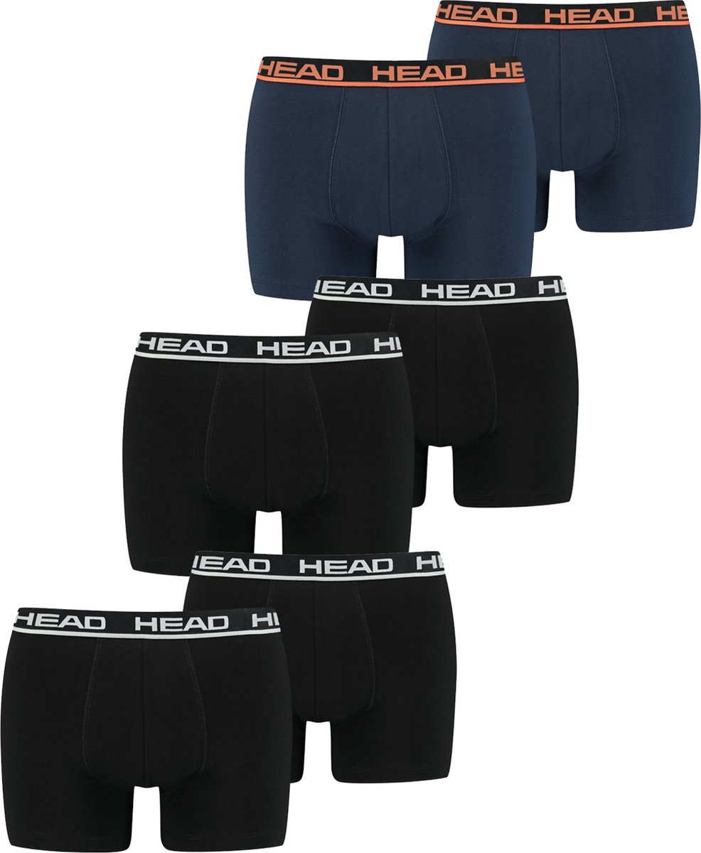 HEAD Heren Boxershorts HEAD BASIC BOXER 6er Pack Veelkleurig S