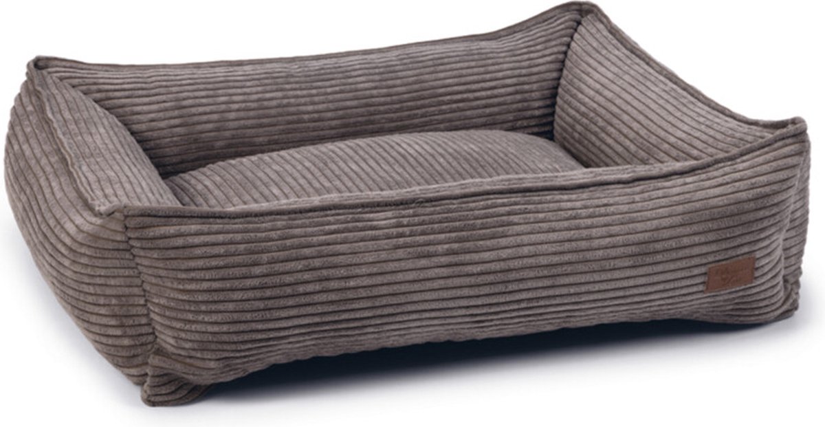 Designed By Lotte Ribbed Ligmand 80 x 70 cm - Bruin