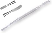 Belux Surgical Instruments / Miller- Colburn Botvijl - Zilver - Dubbelzijdig - Niet steriel / herbruikbaar en autoclaveerbaar - 17 cm