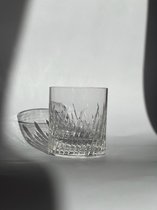 Handgemaakt kristallen whiskyglas LIJN