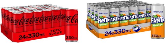 Cola Zero & Fanta Zero
