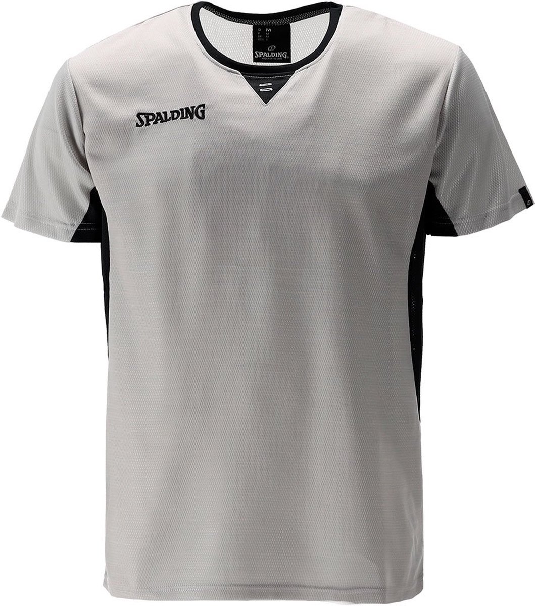 Spalding Referee T-shirt Met Korte Mouwen Grijs L Man