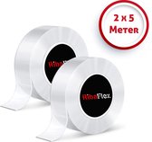 Nano tape - 10 Meter Lang ( 2x5m) - 2 cm breed - Dubbelzijdige tape - Klussen - Tape - Herbruikbaar