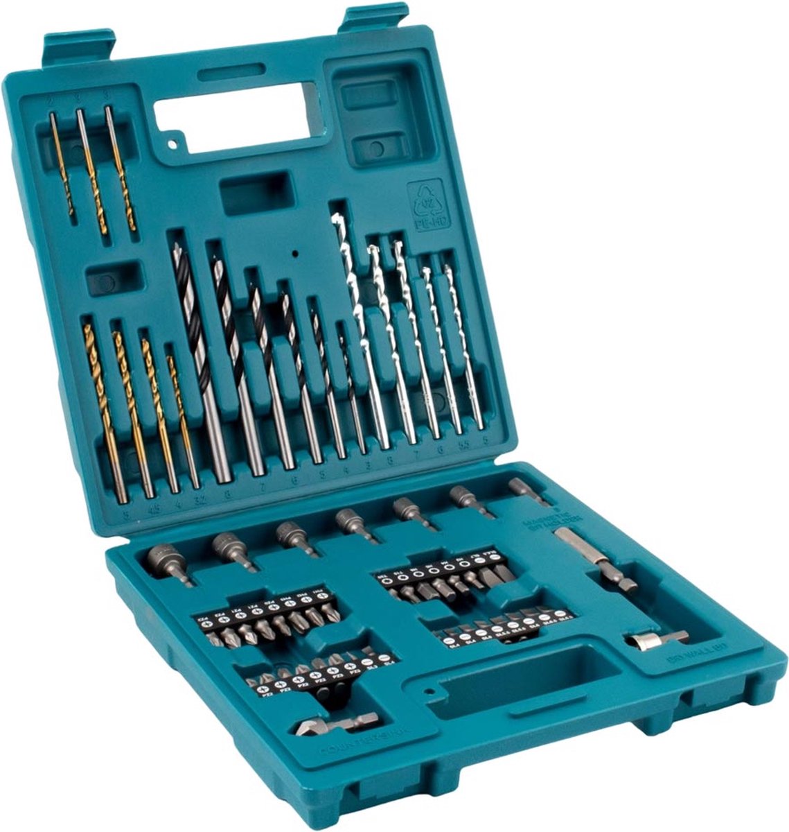 Makita boor- en bitset 60-dlg. boren/boren set - 60 stuks