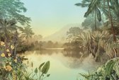 Komar Heritage | groene jungle | fotobehang op vlies 400x270cm