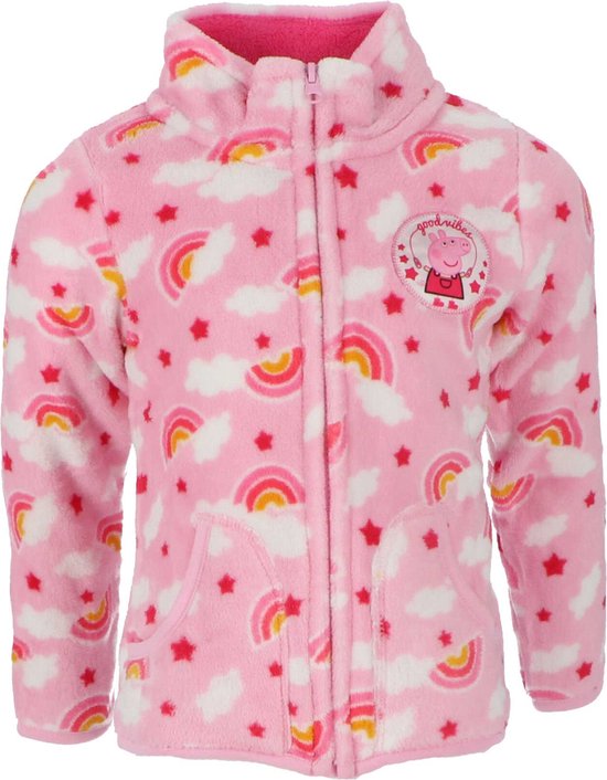 Gilet Polaire Peppa Pig - Taille 110/116 - Rose