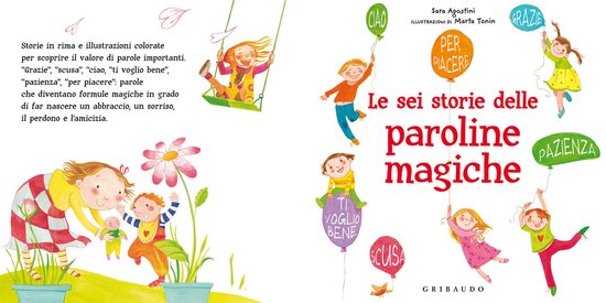 Le sei storie delle paroline magiche - cover