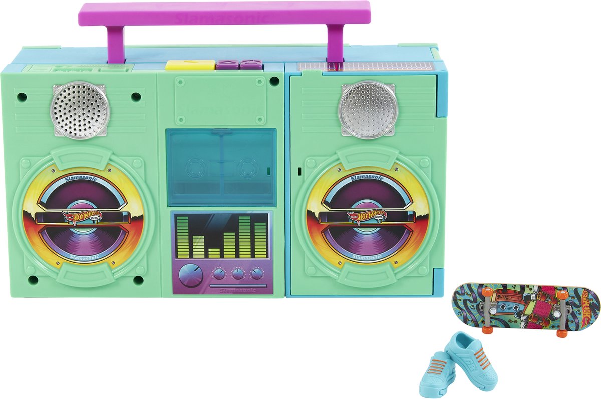 Hot Wheels Skate Boombox Skate Park