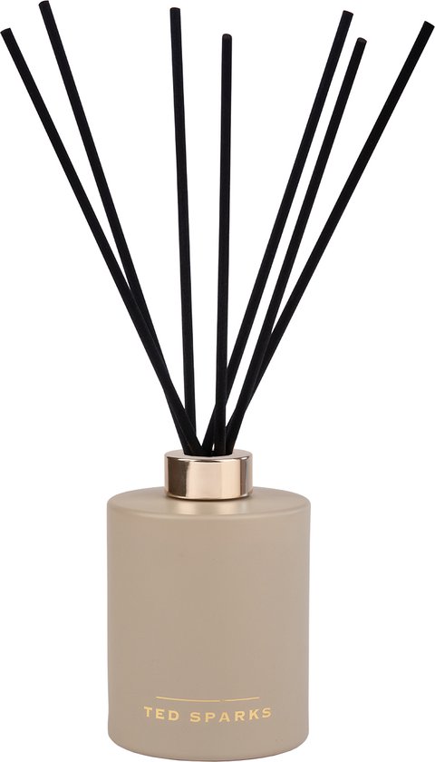 Ted Sparks - XL Geurstokjes - Huisparfum - Interieurparfum - Huisgeur geurstokjes – Luxe verpakking - Tonka & Pepper