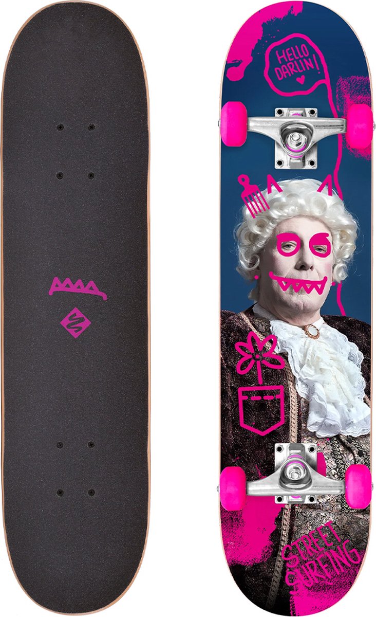 Street Surfing Street Skate 31´´ Hello Darlin Skateboard Multicolor