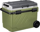 TotalCool TF Extreme 50 compressor koelbox duo zone Camo Green - 12 / 24 / 230V geschikt voor caravan, camper, tent, vouwwagen, vrachtwagen, boot, thuis