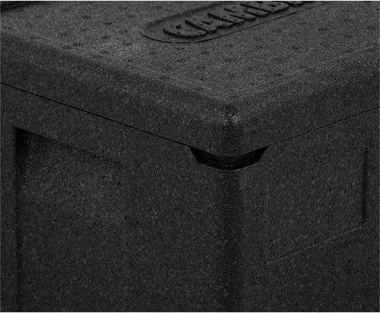 Cambro EPP400110 Cam GoBox, Front Loader, 1/1 GN Pan, 86 L, 6 mm x 65 mm, Black