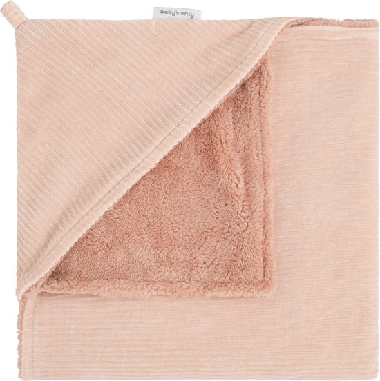 Foto: Baby s only wikkeldeken omslagdoek baby sense teddy voering peach 75x75 cm geschikt voor drie en vijfpuntsgordel