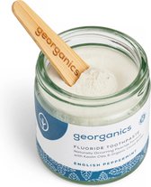 Georganics Fluoride Tandpasta - Pepermunt - Duurzame verpakking - Cacaoboter - Antibacteriële tandverzorging