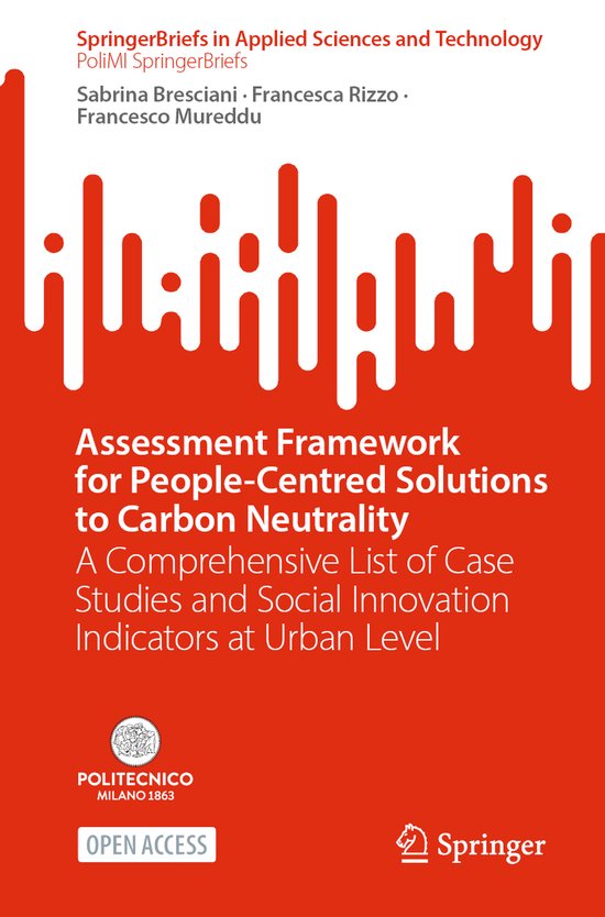 Assessment Framework for People-Centred Solutions to Carbon  ... - cover